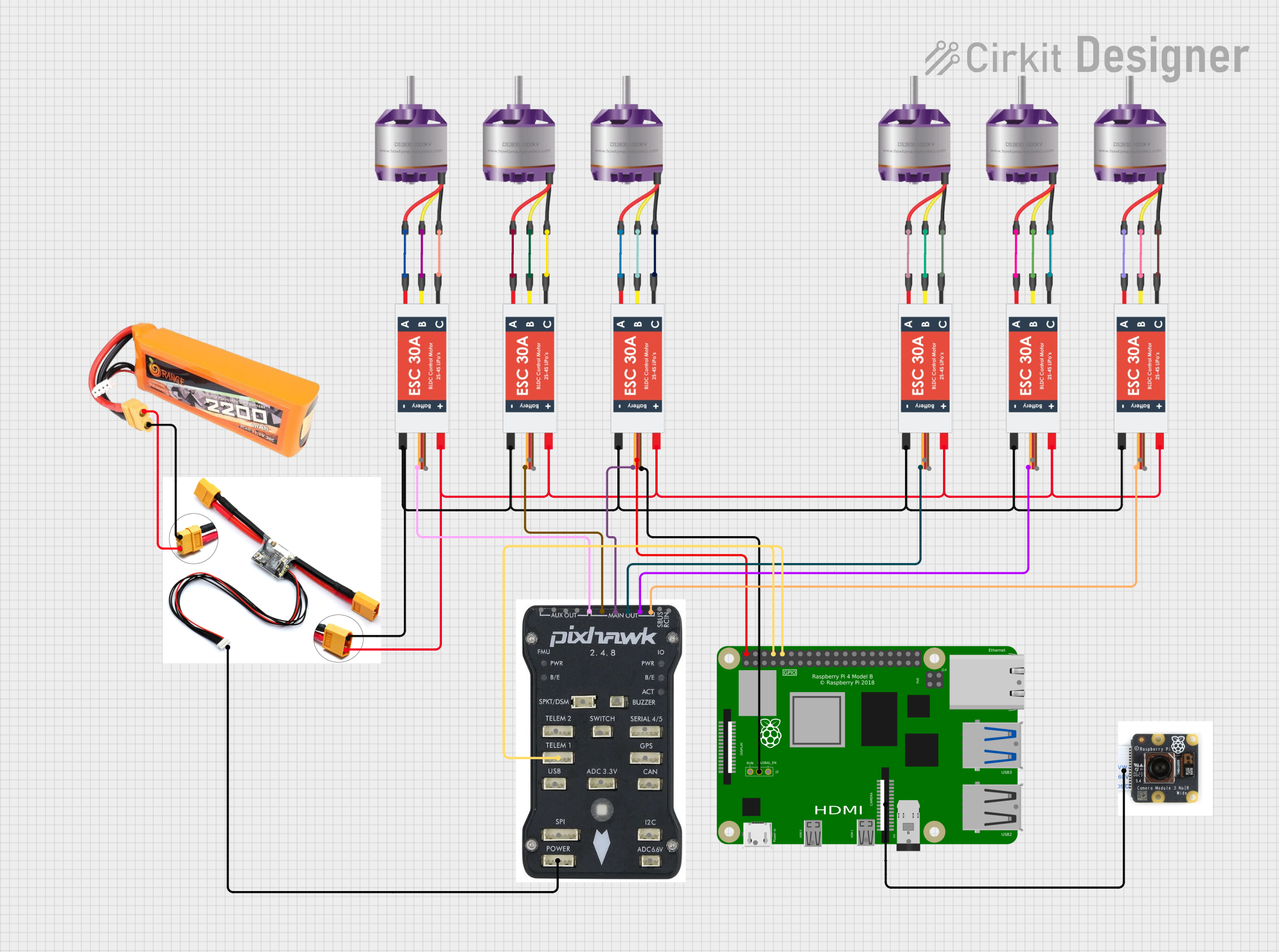 Image of Robotik: A project utilizing Pixhawk Px4 Front in a practical application