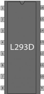 Image of l293d motor driver