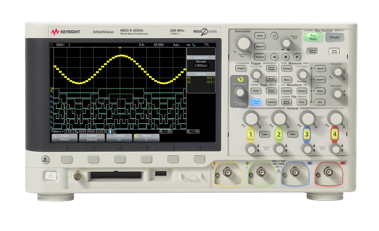 Image of keysight MSO2014A