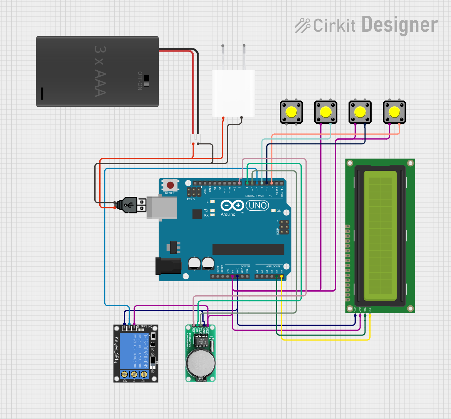 Image of Alarm of RSU Hymn: A project utilizing Vietduino Uno USB-C in a practical application