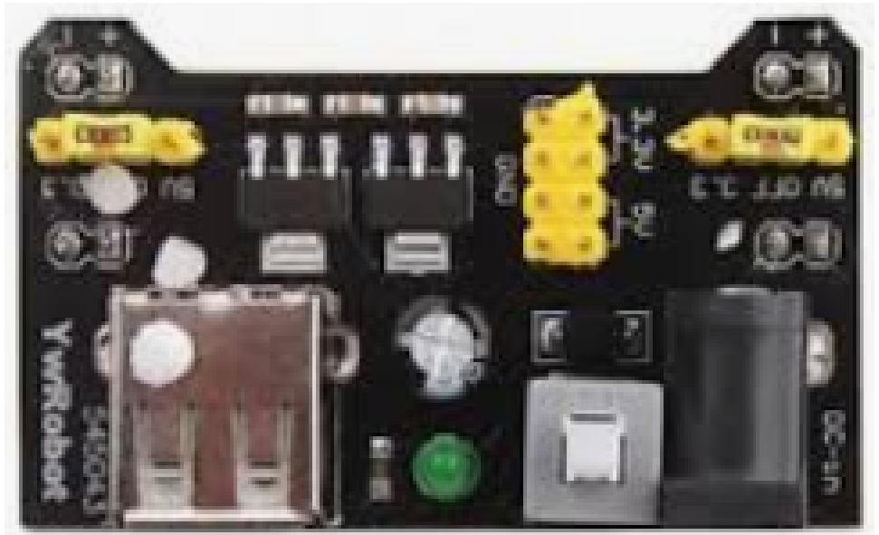 Image of MB102 Breadboard Power Supply Module 3.3V/5V