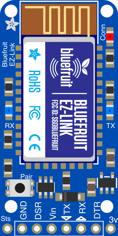 Image of Adafruit Bluefruit EZ-Link