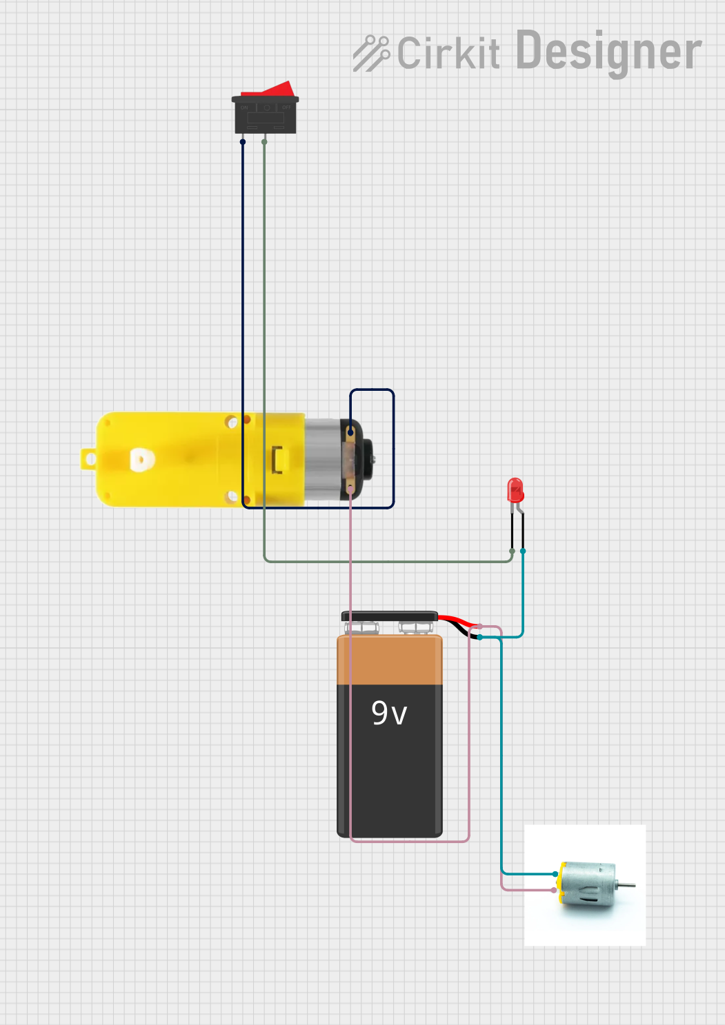 Image of ciruit: A project utilizing Bateria 9V in a practical application