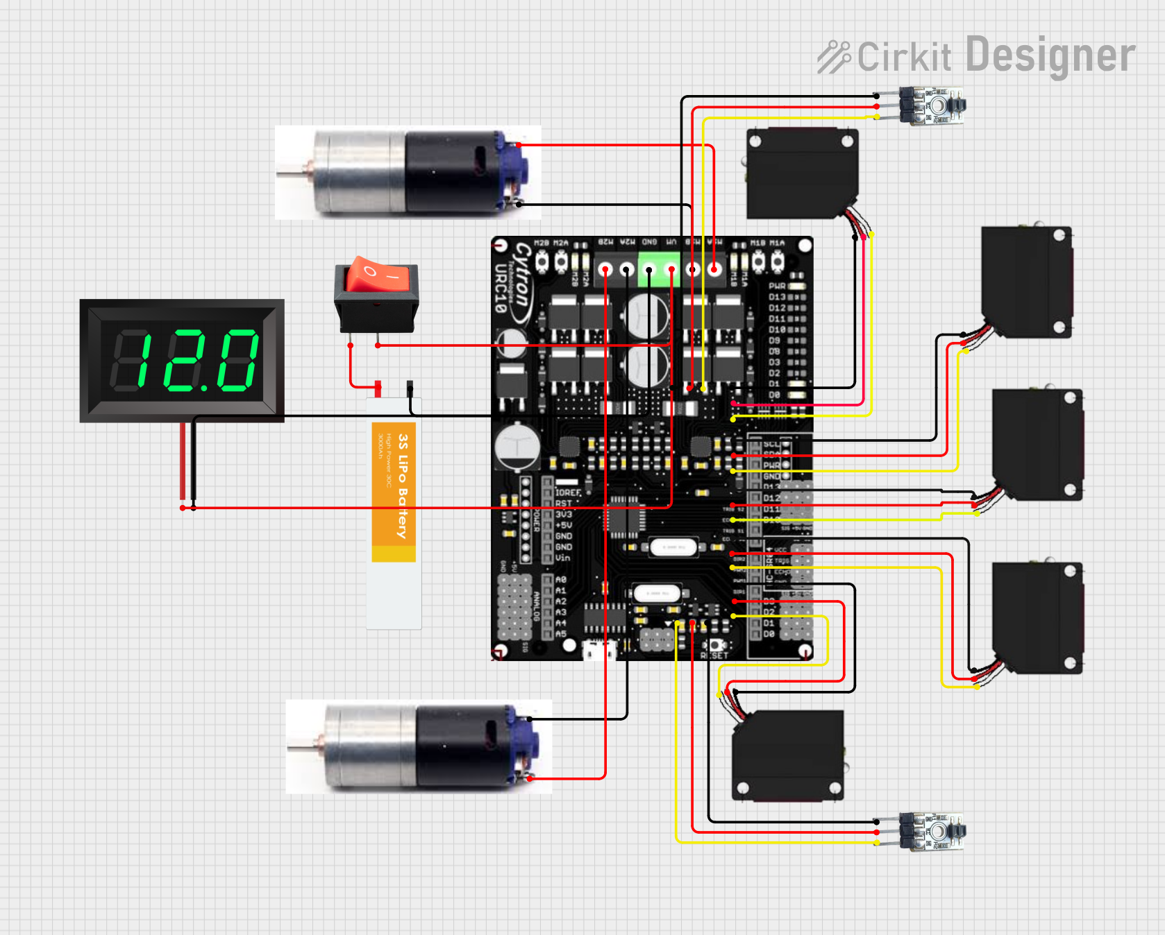 Image of URC10 SUMO AUTO: A project utilizing myRIO in a practical application