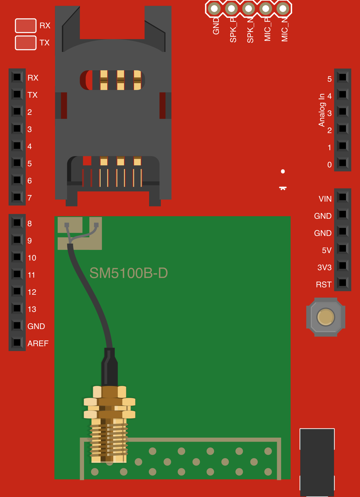 Image of Arduino Cellular Shield