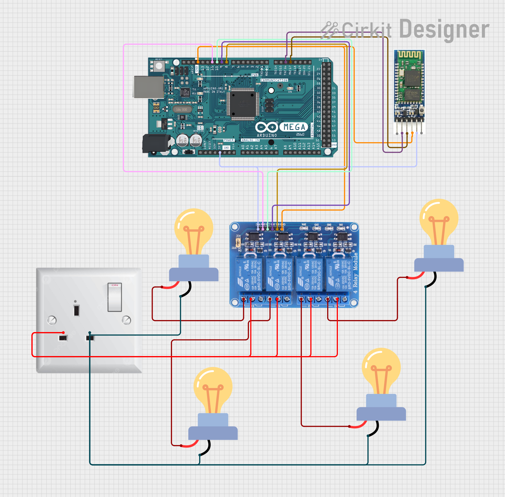 Image of Home automation : A project utilizing Modulo Led 2 Colores 5mm   in a practical application