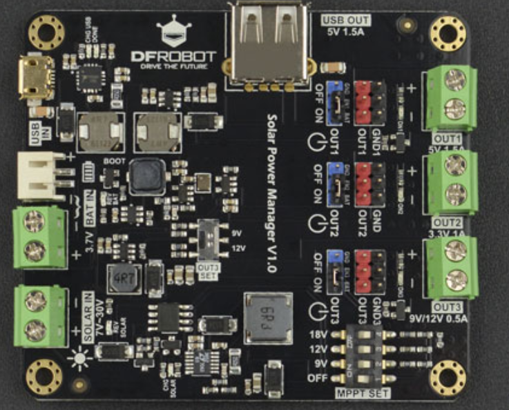 Image of Solar Power Manager 3.3/5/9/12V