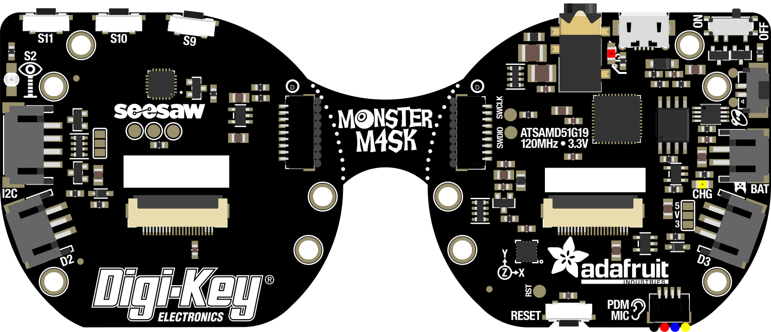 Image of Adafruit MONSTER M4SK