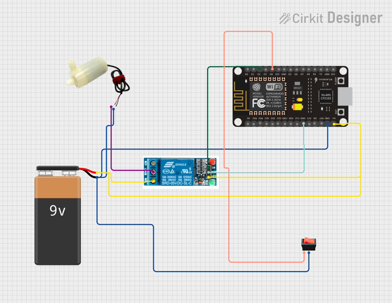 Image of smart : A project utilizing 5v mini water pump in a practical application