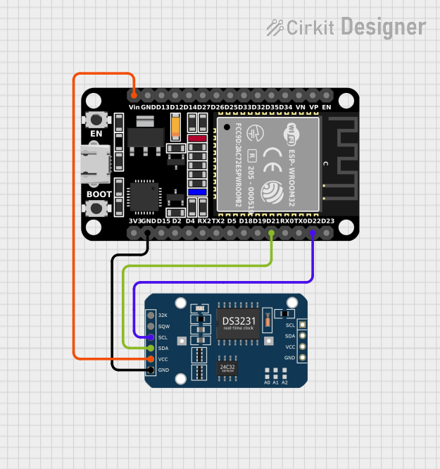 Image of RTC: A project utilizing DS3231 RTC in a practical application