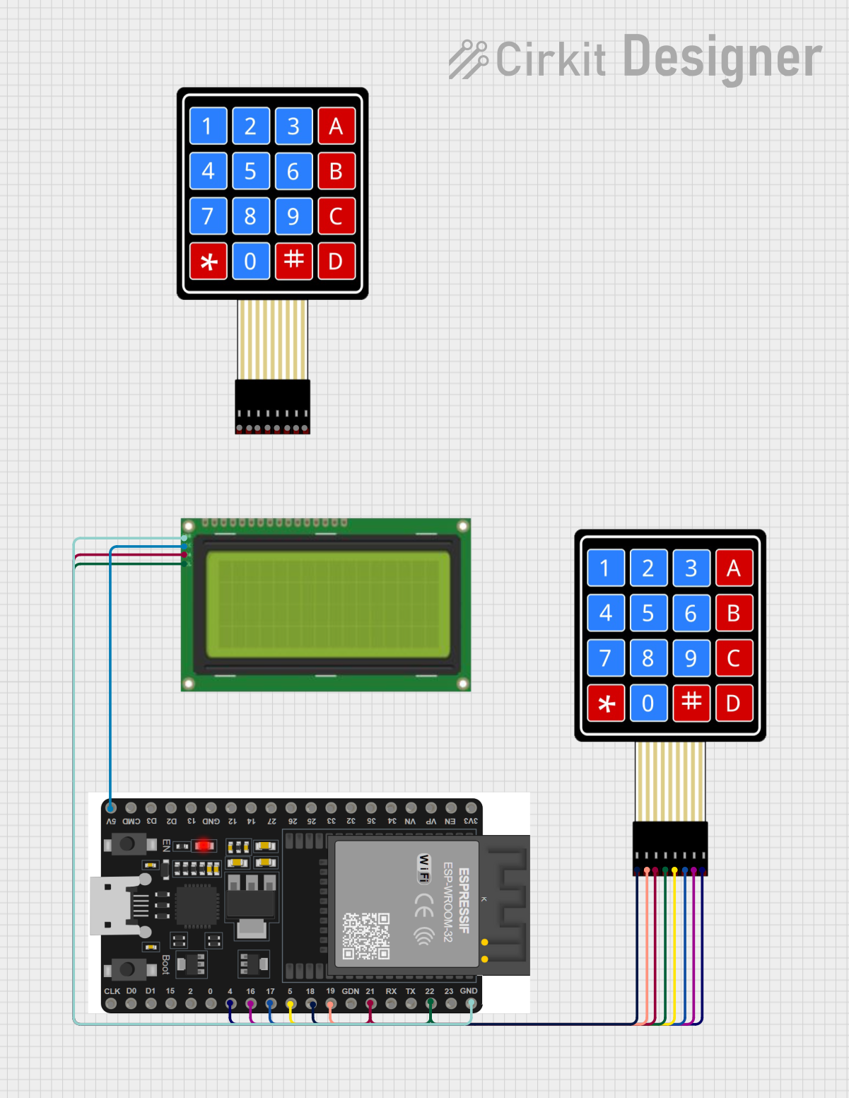 Image of tryyyyy: A project utilizing 1x5 keypad membrane in a practical application