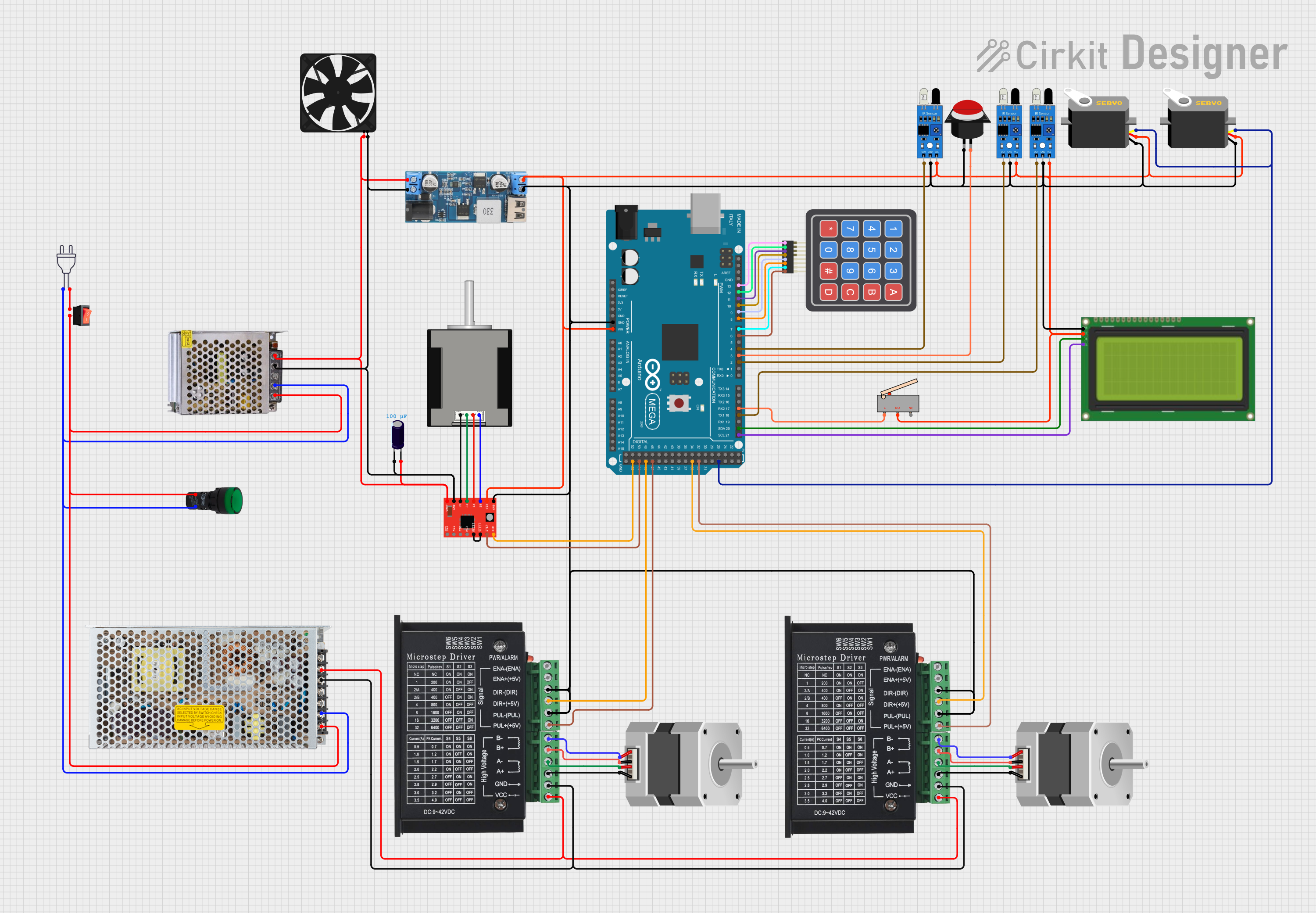 Image of FYP: A project utilizing Step-Down Converter in a practical application