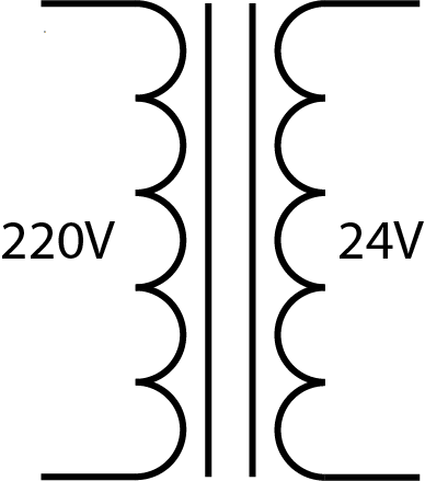 Image of Power Transformer (220V to 24V)