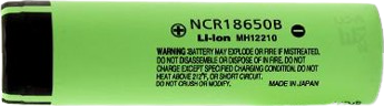 Image of Li-ion 18650 Battery 3.7V 3400 mah
