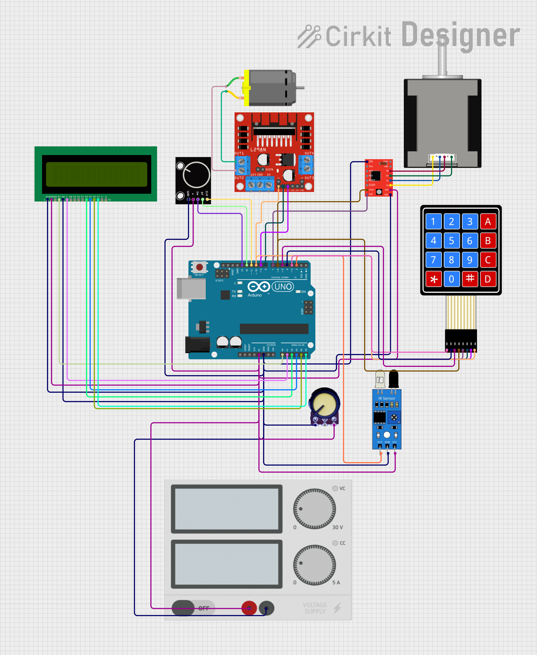 Image of Coil Winding Machine: A project utilizing DM542T stepper driver in a practical application