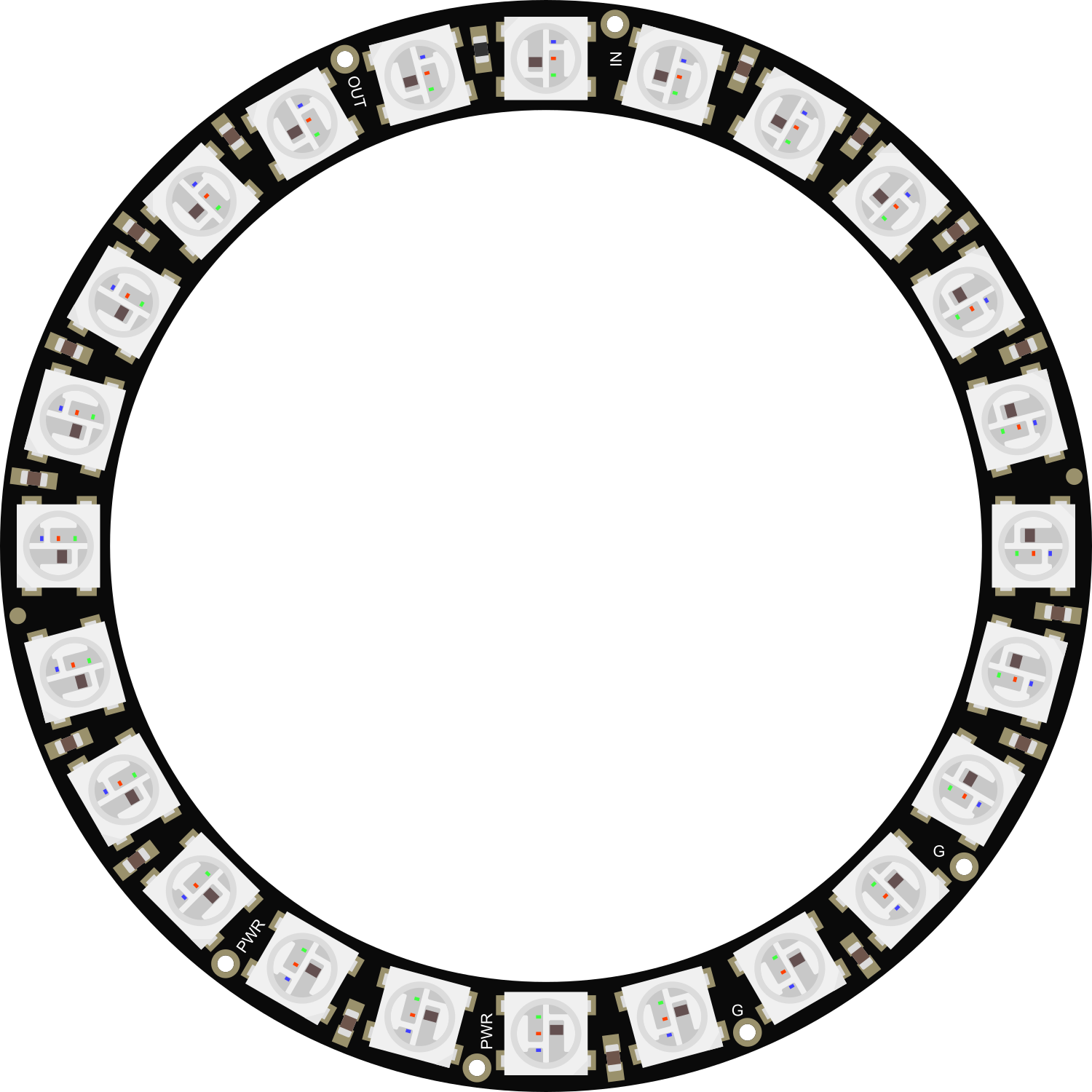 Image of Adafruit 24 NeoPixel Ring