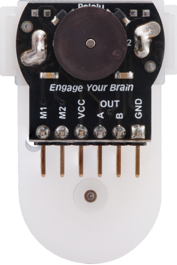 Image of TI-RSLK MAX Gearmotor and Encoder Assembly for Romi