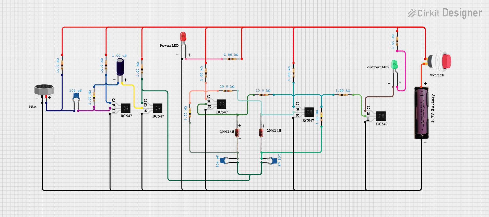 Image of mini : A project utilizing Condenser Microphone in a practical application