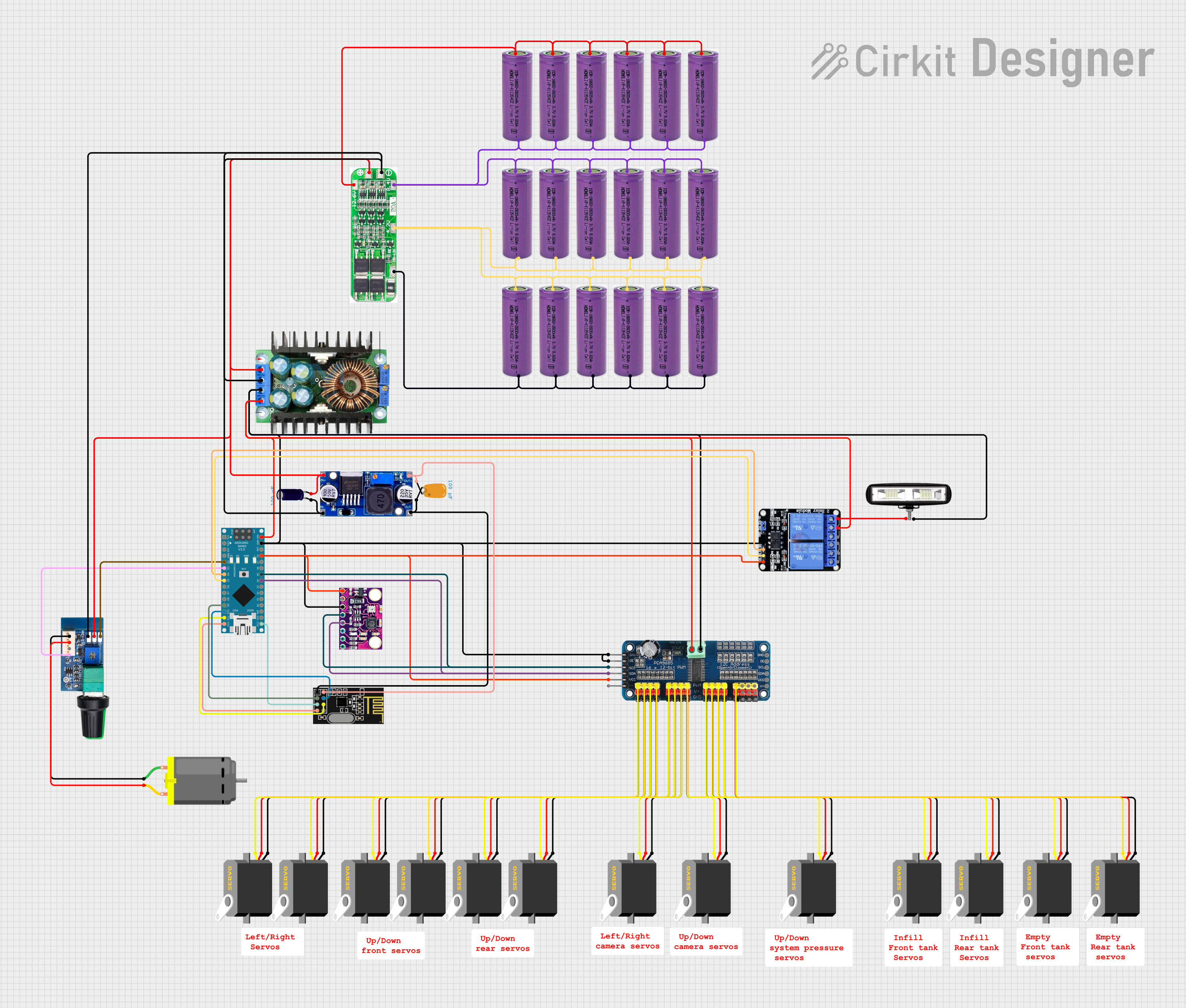 Image of RC-SP-01: A project utilizing Annimos 24v 160 kg servo in a practical application