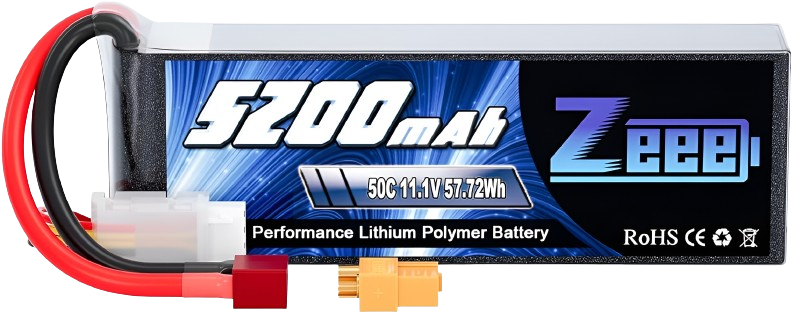 Image of 3S 11.1V 5200mah LiPo Battery