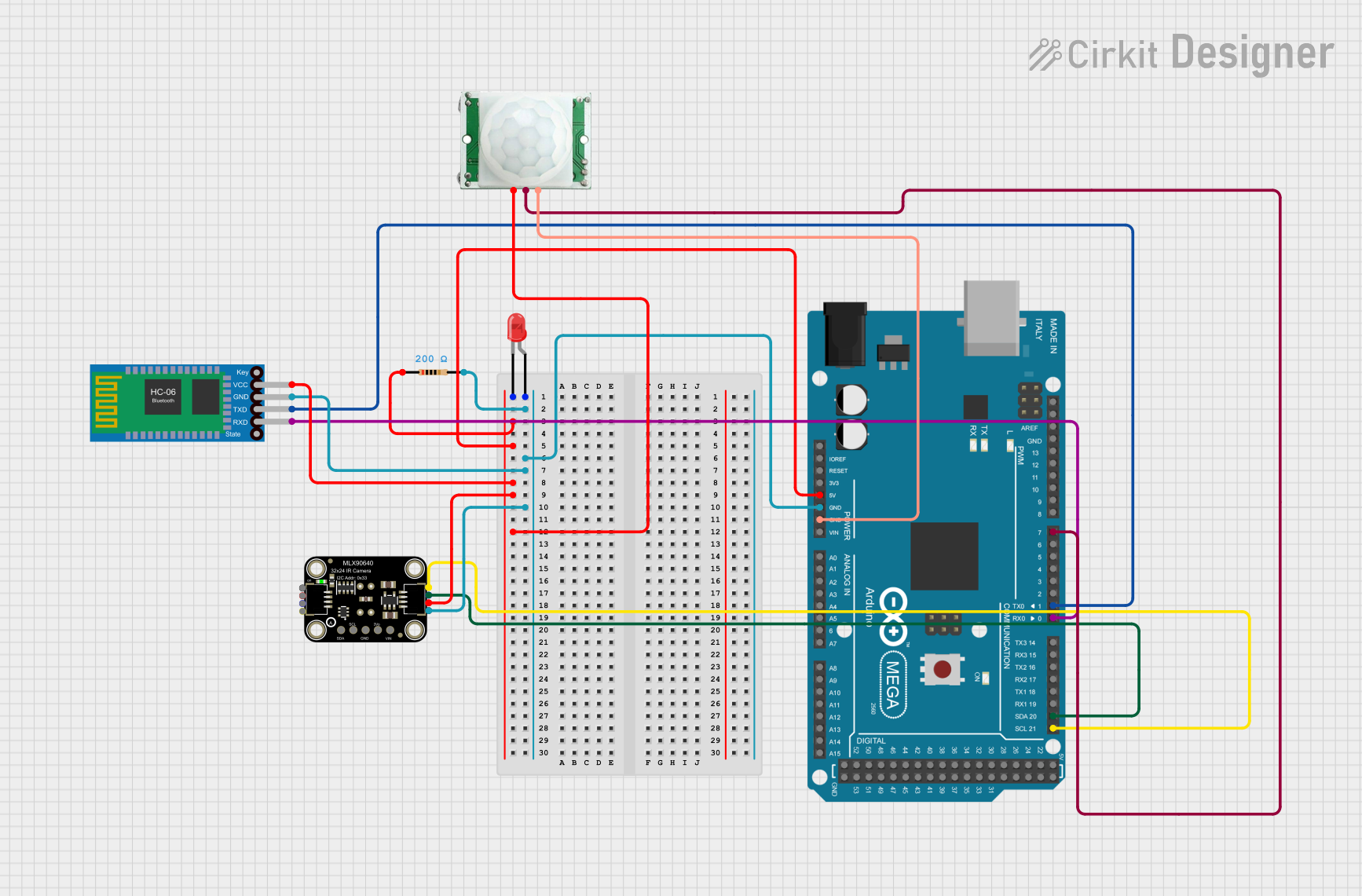 Image of SEARCH: A project utilizing Adafruit MLX90640 Thermal Camera in a practical application