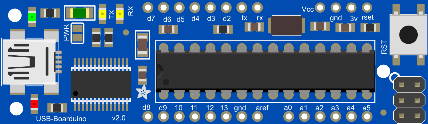 Image of Adafruit USB Boarduino