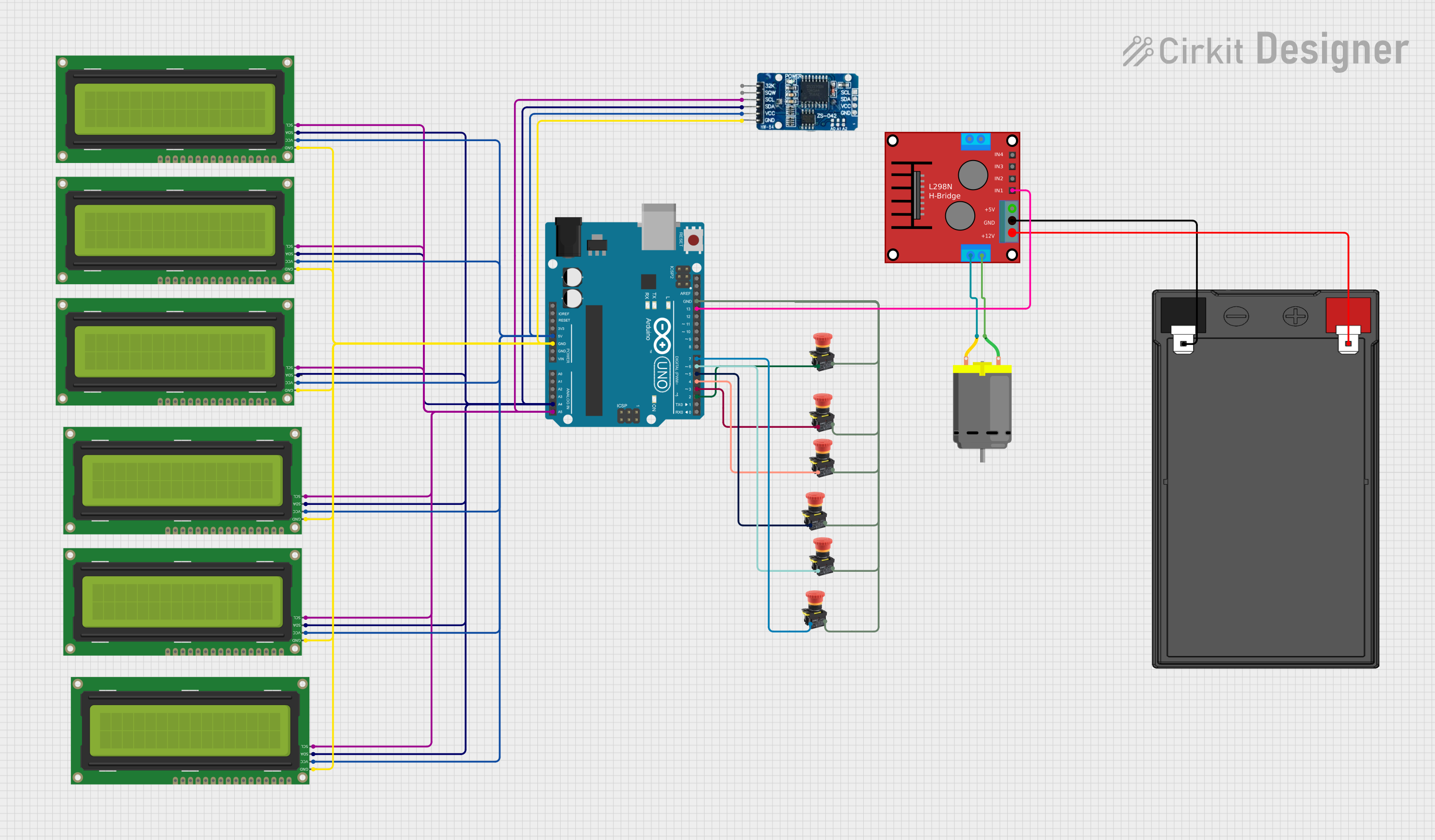Image of LAD: A project utilizing Control HMI in a practical application