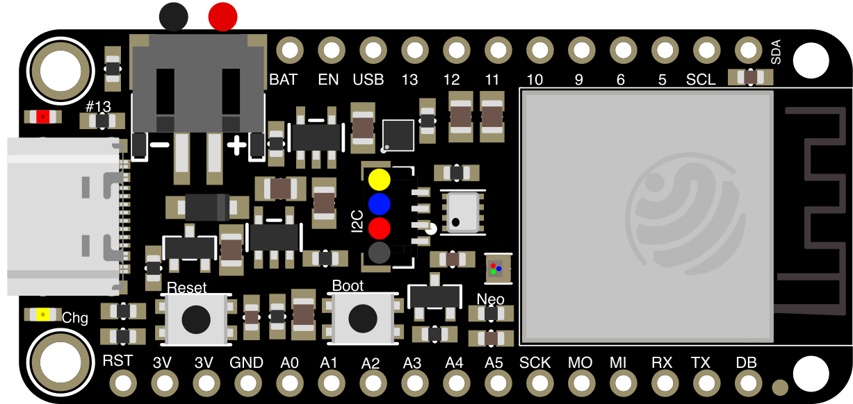Image of Adafruit Feather ESP32-S2