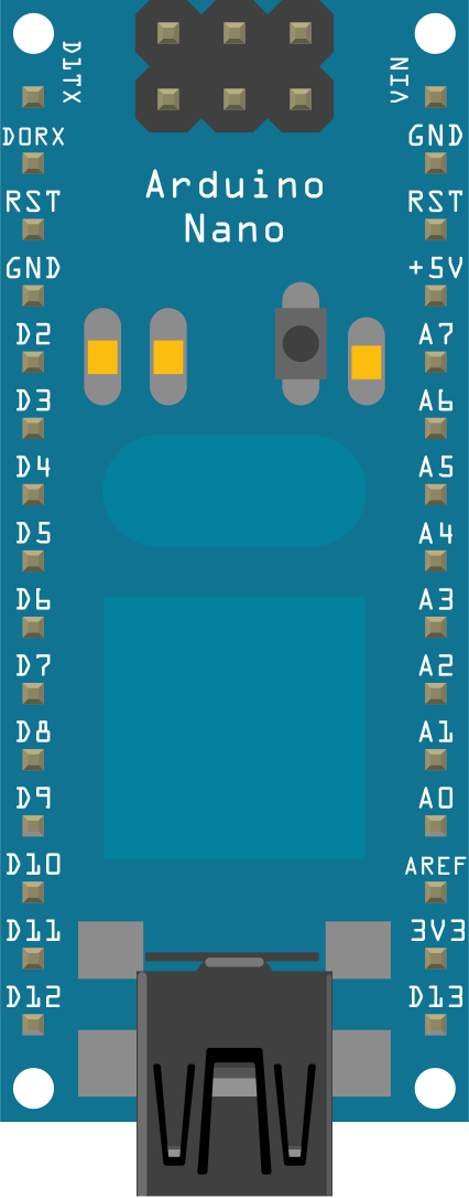 Image of Arduino Nano Atmega 328P Nano