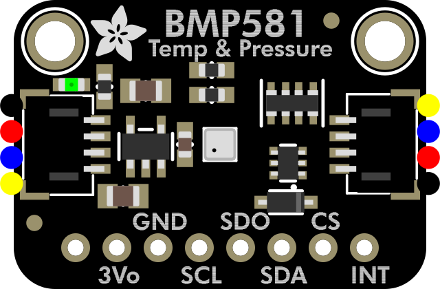 Image of Adafruit BMP581 Temperature and Pressure Sensor