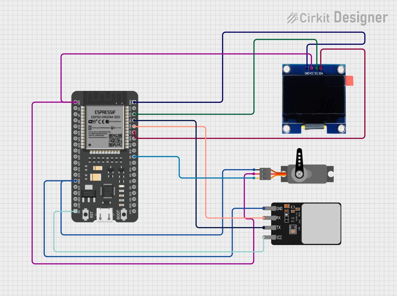 Image of pta : A project utilizing ESP32 - 38 pins in a practical application