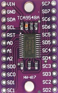 Image of TCA9548A I2C 8 CHANNEL Multiple extensions Develop