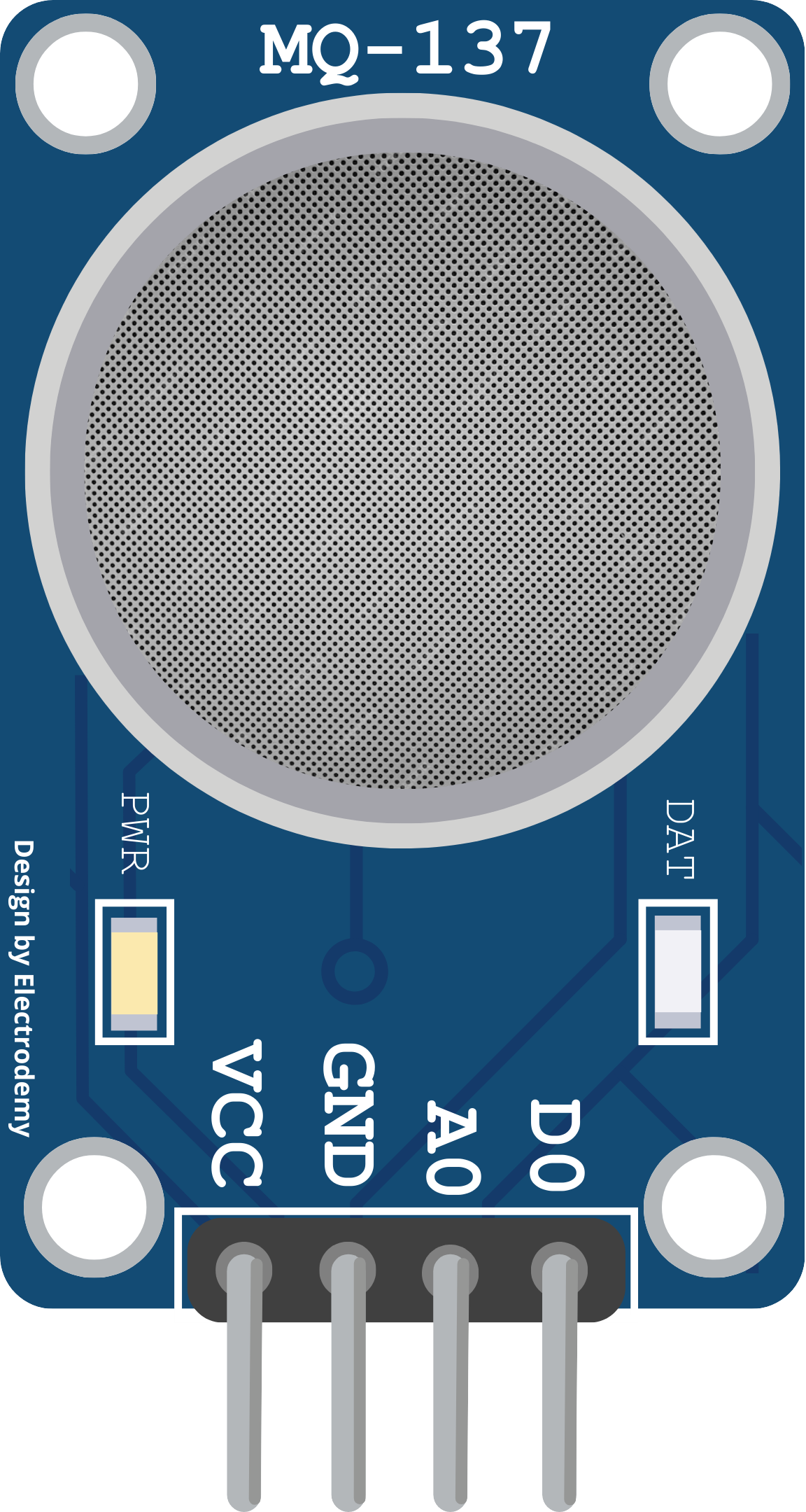 Image of MQ-137 SENSOR AMMONIA GAS