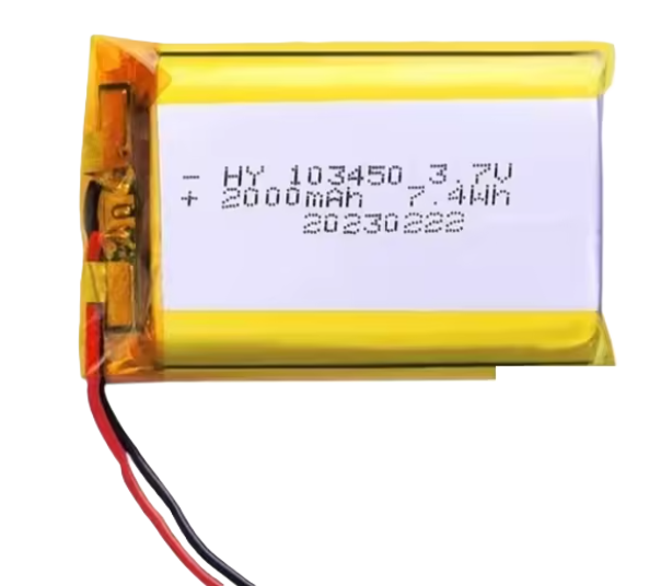 Image of 3.7V 2000mAh Rechargeable batt