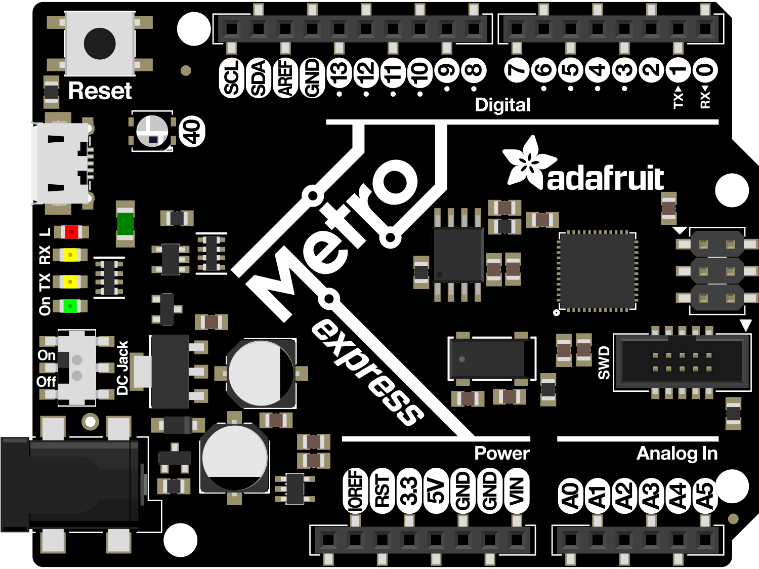 Image of Adafruit Metro M0 Express