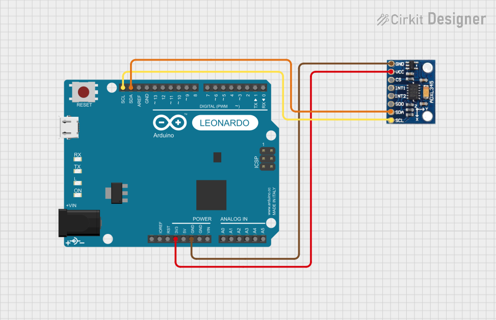 Image of mini project: A project utilizing Adafruit ADXL345 in a practical application