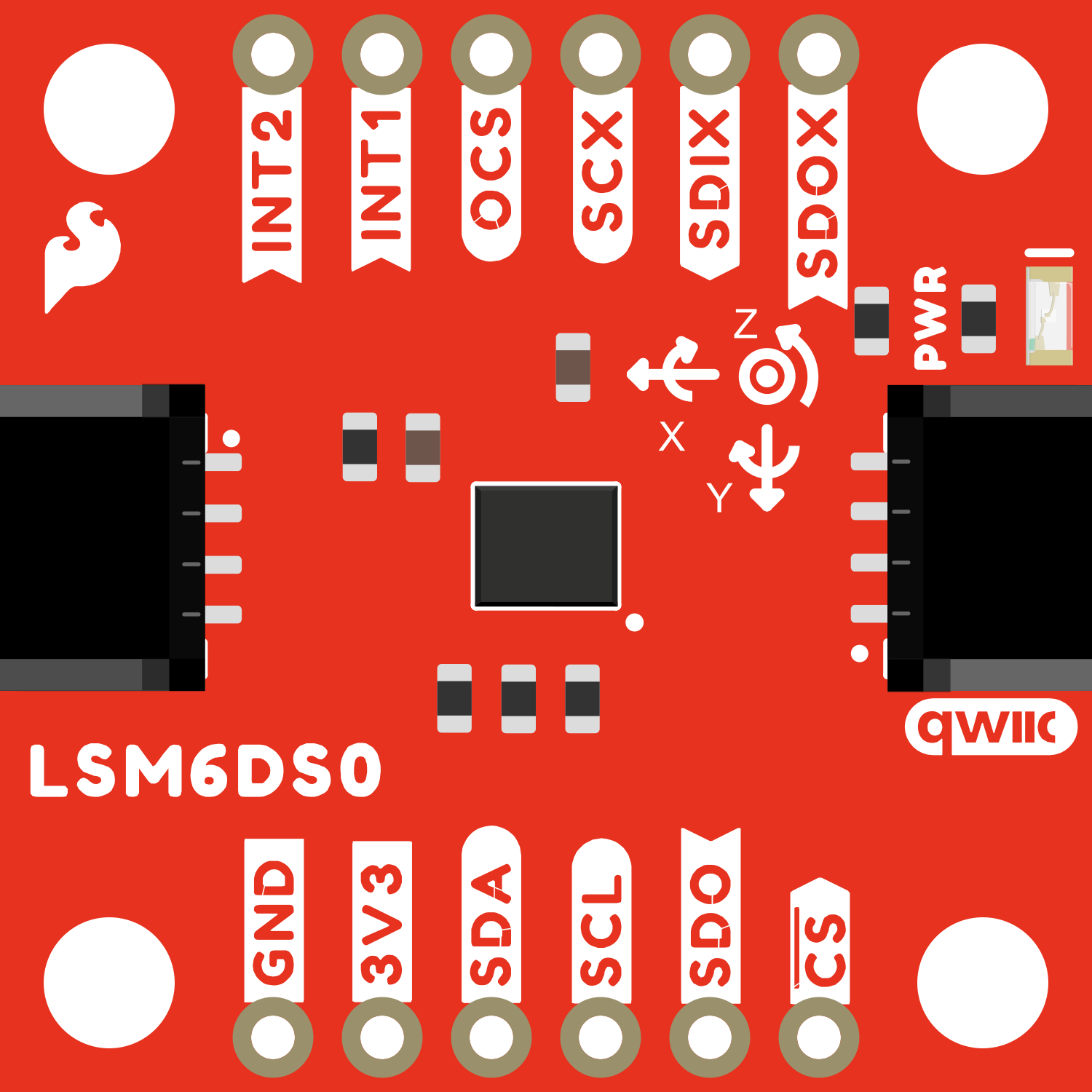 Image of SparkFun Qwiic 6DoF LSM6DSO