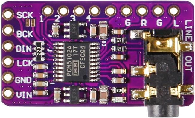 Image of PCM5102A I2S DAC