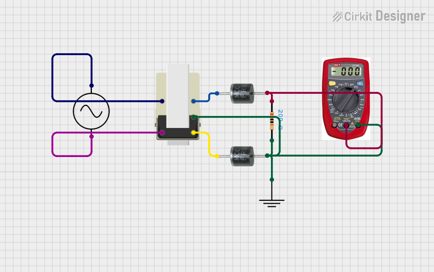 Image of full wave: A project utilizing rectifier ac to dc in a practical application