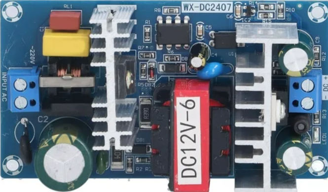 Image of AC110-245V to DC12V 6A 70W Power Supply module board