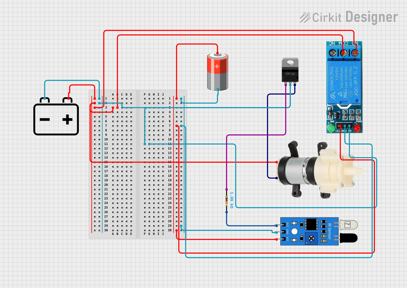 Image of Water Dispenser : A project utilizing Bilge Pump 12V in a practical application