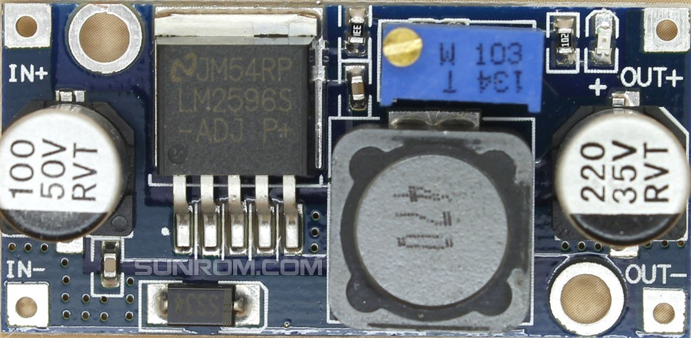 Image of LM2596 Buck convertor