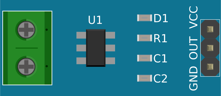 Image of Utimel electronics Current sensor 5A ACS712