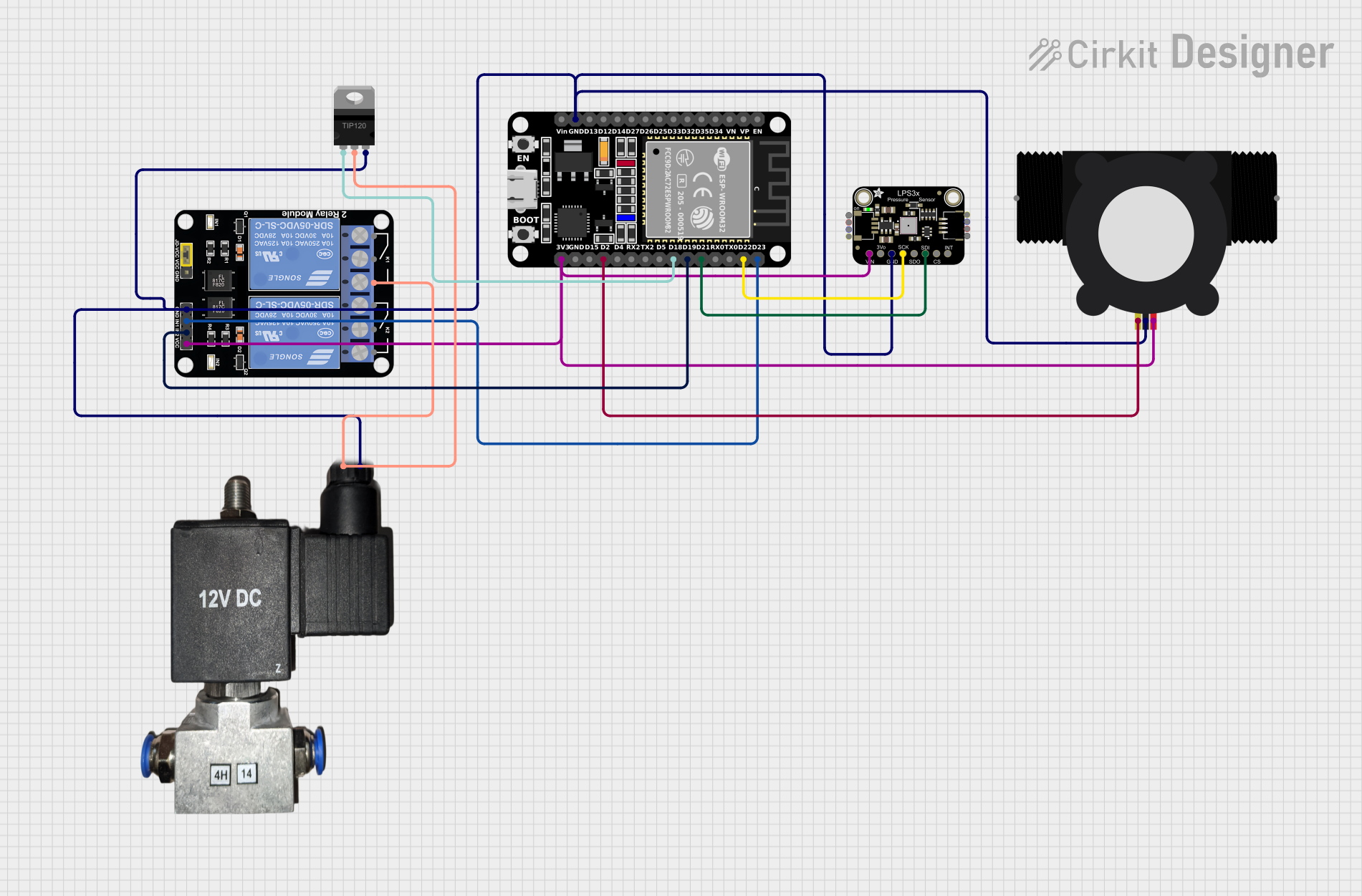 Image of wawa: A project utilizing Adafruit LPS3X in a practical application