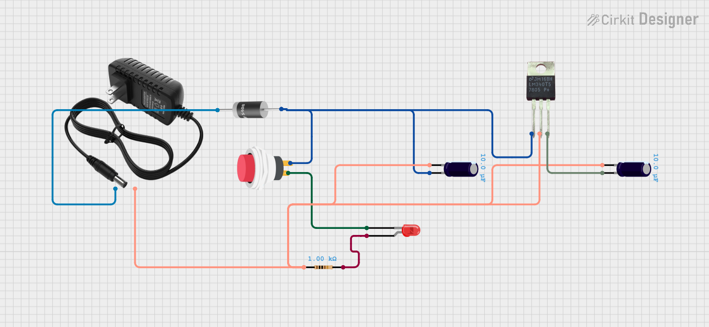 Image of Power Supply LVCO: A project utilizing 5408 Diode in a practical application