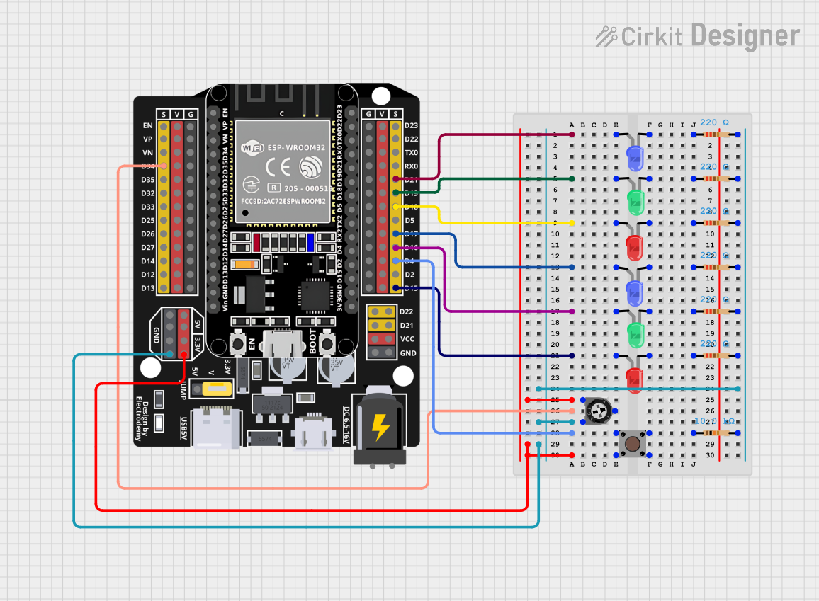 Image of mikrokontroller: A project utilizing TRIMPOT in a practical application