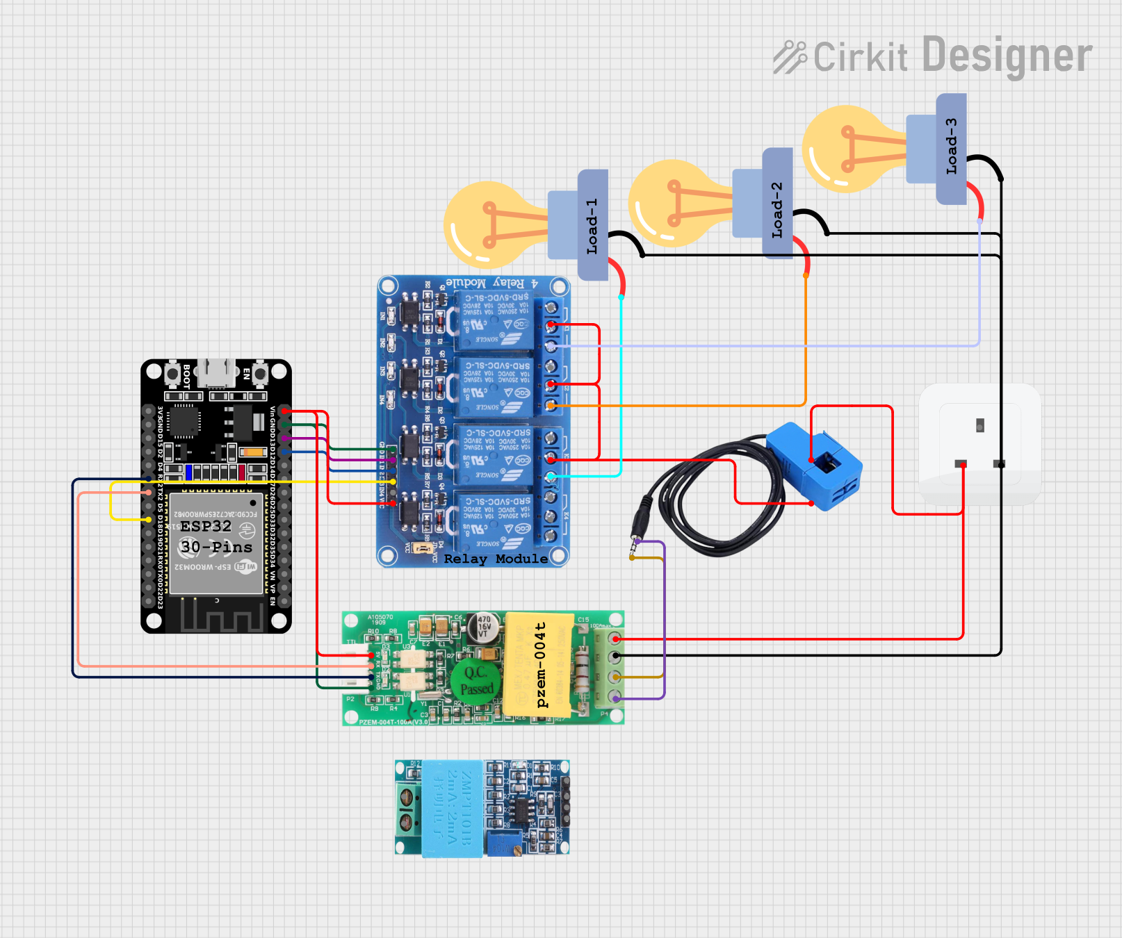 Image of Smart Energy Meter: A project utilizing CT PZEM004T in a practical application