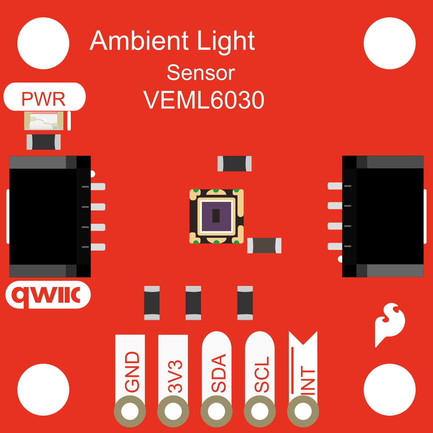 Image of SparkFun Ambient Light Sensor - VEML6030 (Qwiic)