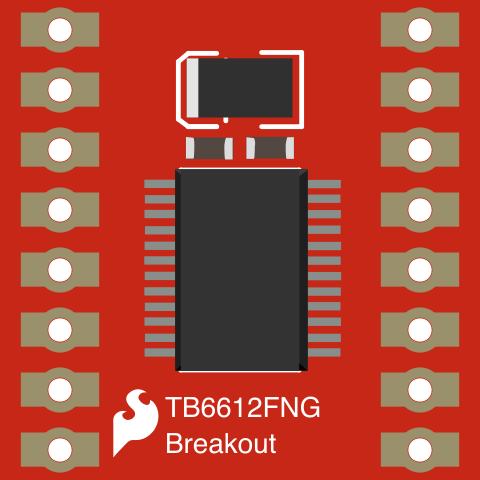 Image of Motor Driver 1A Dual TB6612FNG