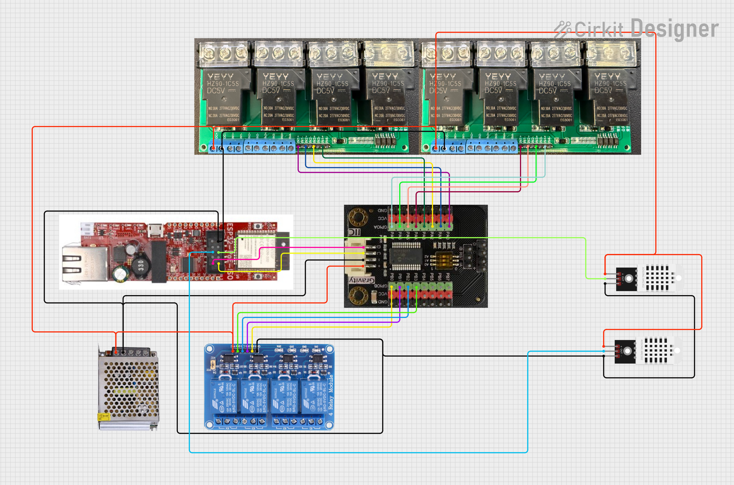 Image of Indoor Lounge: A project utilizing Adafruit CharliePlex Driver IS31FL3731 in a practical application